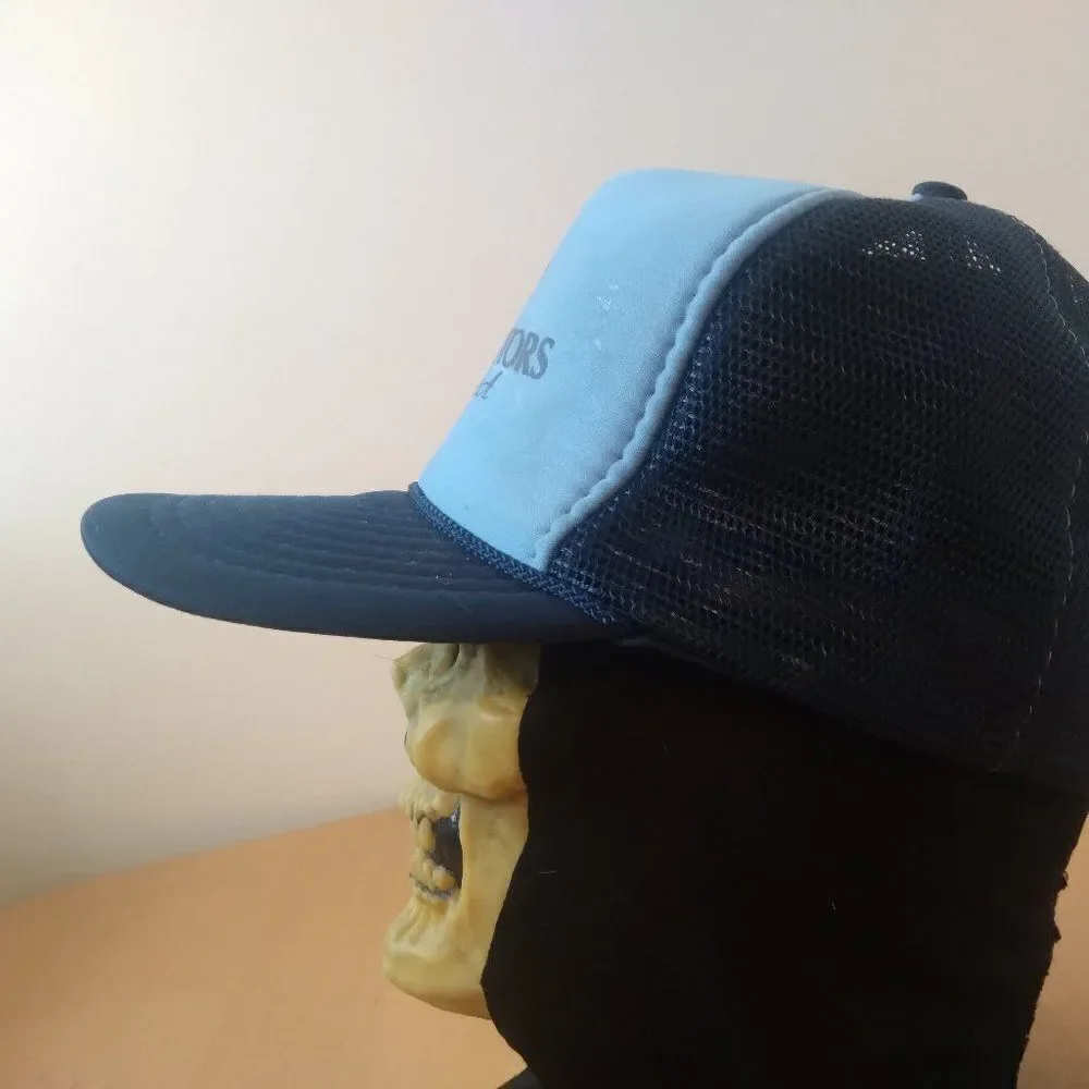 Vintage Crown Motors Turlock California Snap Trucker Hat